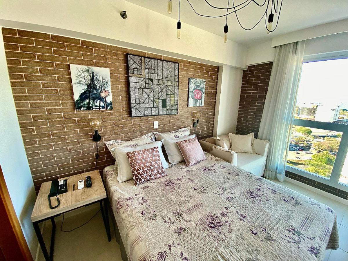Ed Saint Moritz, Flat Com Garagem 02, Shn No Coracao De Brasilia Apartment ภายนอก รูปภาพ