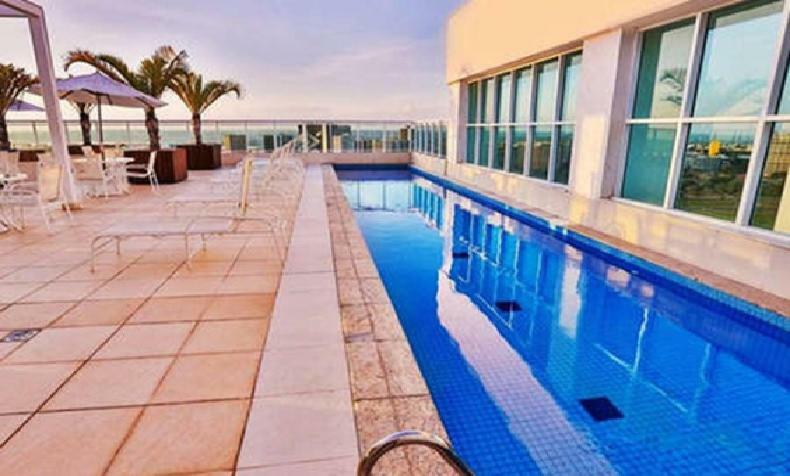 Ed Saint Moritz, Flat Com Garagem 02, Shn No Coracao De Brasilia Apartment ภายนอก รูปภาพ