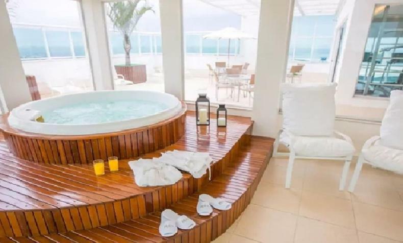 Ed Saint Moritz, Flat Com Garagem 02, Shn No Coracao De Brasilia Apartment ภายนอก รูปภาพ