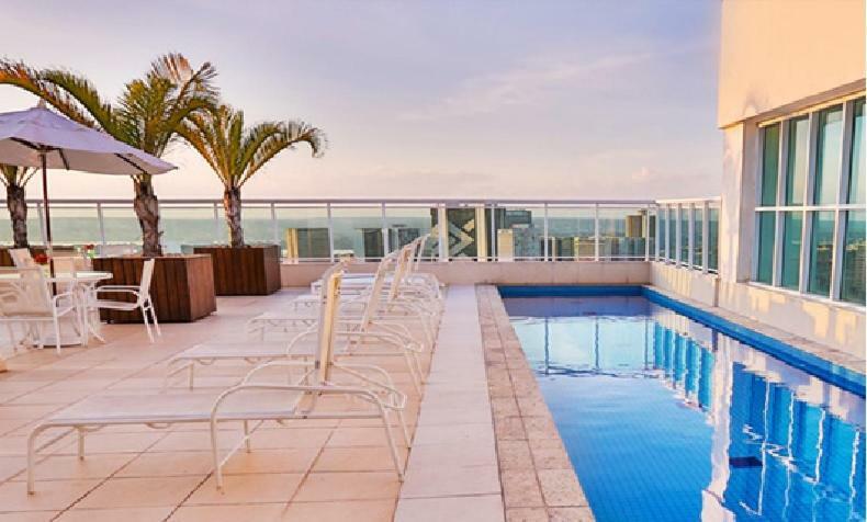 Ed Saint Moritz, Flat Com Garagem 02, Shn No Coracao De Brasilia Apartment ภายนอก รูปภาพ