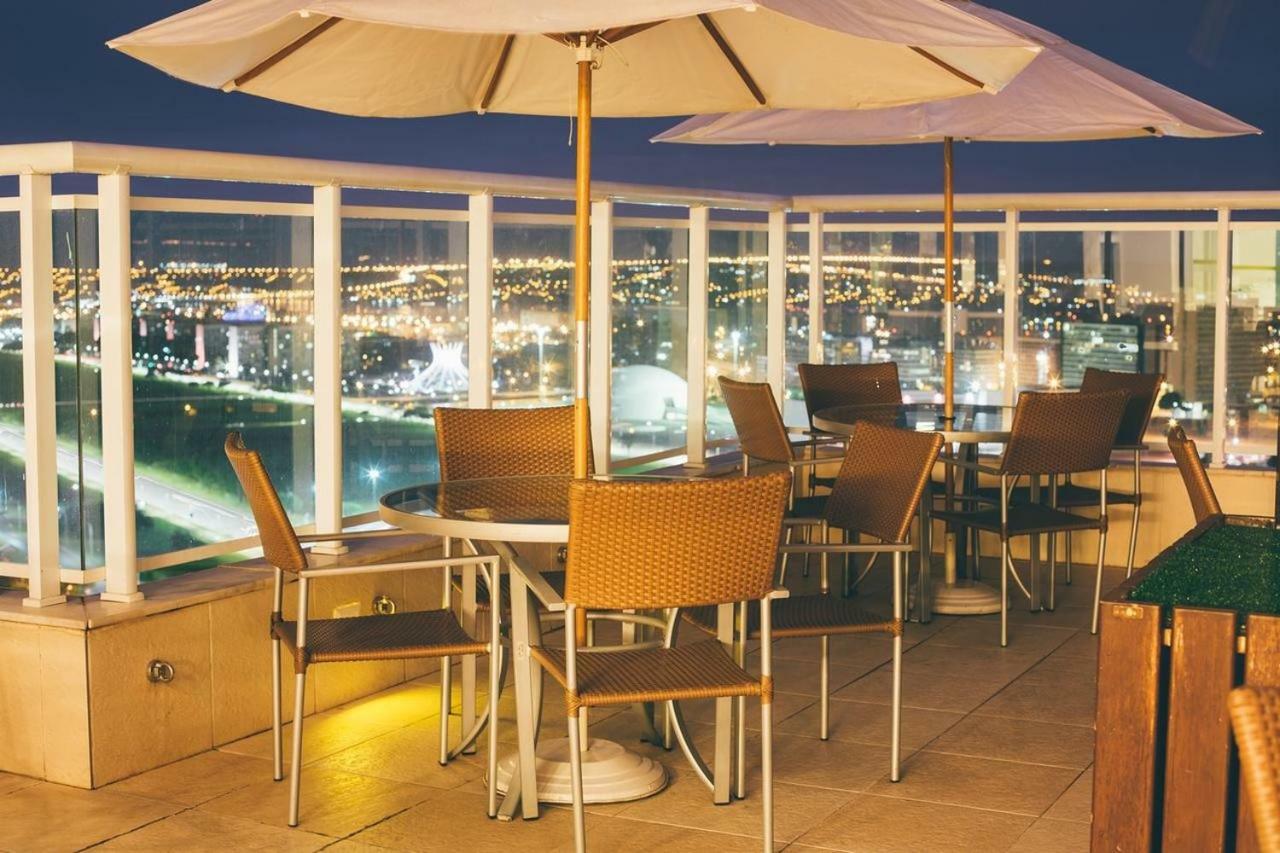 Ed Saint Moritz, Flat Com Garagem 02, Shn No Coracao De Brasilia Apartment ภายนอก รูปภาพ
