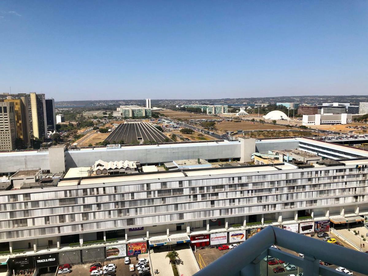 Ed Saint Moritz, Flat Com Garagem 02, Shn No Coracao De Brasilia Apartment ภายนอก รูปภาพ