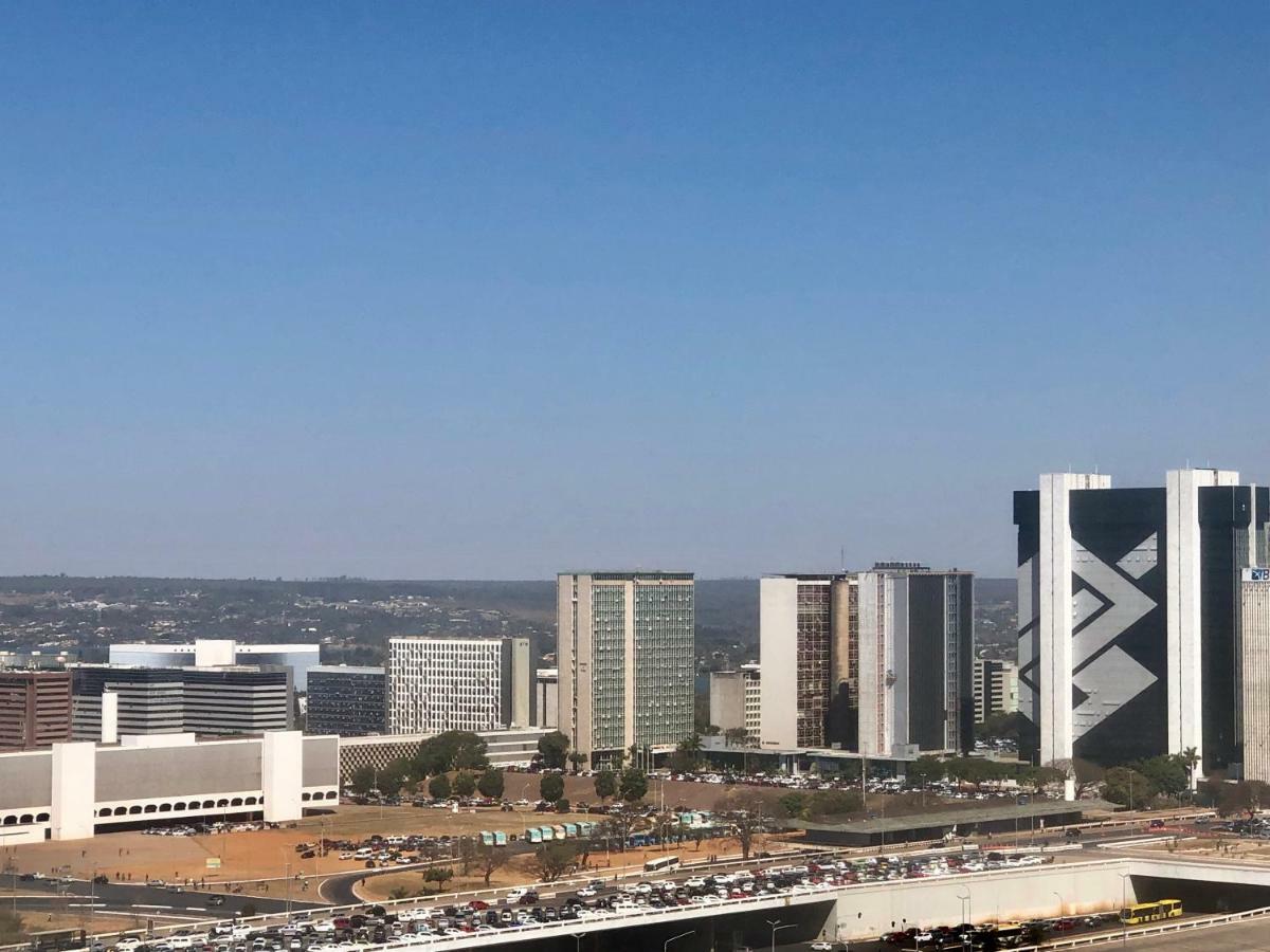 Ed Saint Moritz, Flat Com Garagem 02, Shn No Coracao De Brasilia Apartment ภายนอก รูปภาพ