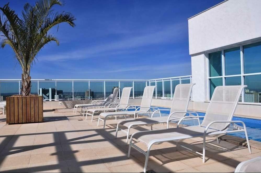 Ed Saint Moritz, Flat Com Garagem 02, Shn No Coracao De Brasilia Apartment ภายนอก รูปภาพ