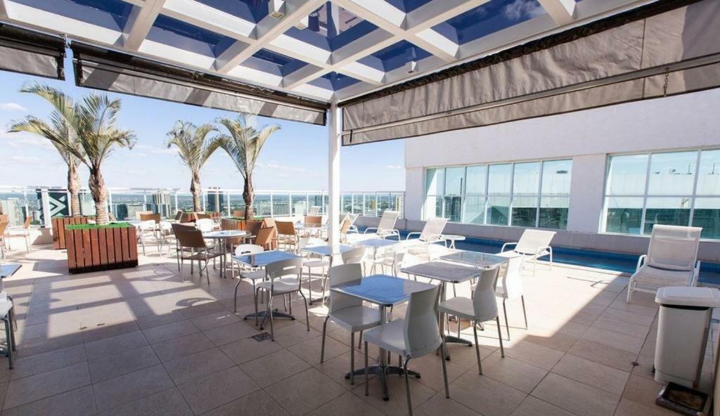 Ed Saint Moritz, Flat Com Garagem 02, Shn No Coracao De Brasilia Apartment ภายนอก รูปภาพ
